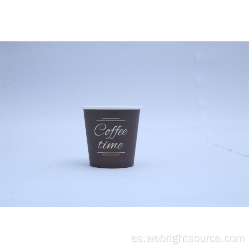 Taza de papel de 3 oz para bebida caliente